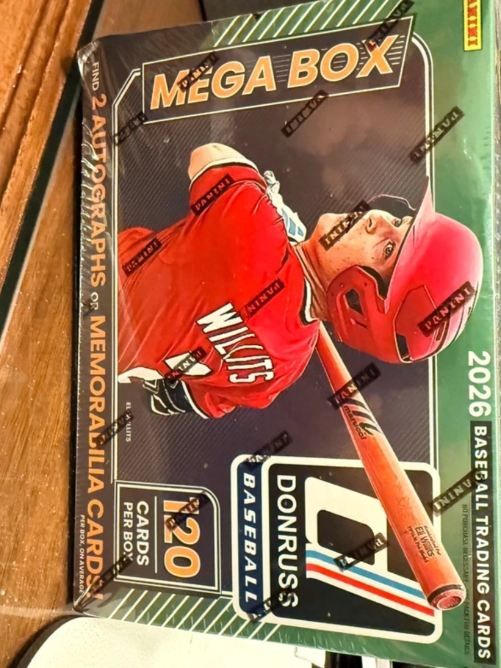 Panini Donruss baseball 120 card box